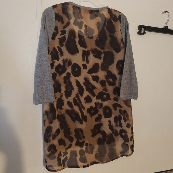 Soft Surroundings Linen Blend Tunic Top Sz S - Picture 5 of 8